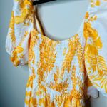 Lena Summer Beach Resort Vacation Tropical Print Tie Photo 6