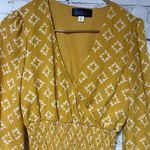 Blue Rain Francesca’s Mustard Colored Mini Dress by XS Photo 5