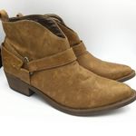 Coconuts by Matisse  pointed western pull on brown booties women’s Size 7.5M Photo 2