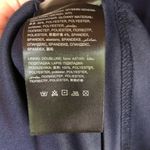 Bebe NWT Navy Crepe Scuba Keyhole Sleeveless Dress Photo 9