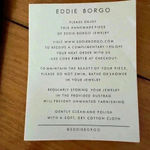 EDDIE BORGO Supra Link Collar Necklace ~ Gold ~ NEW!! Photo 9