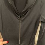 Cache  Vintage Rhinestone Zip Up Bodysuit Size Medium EUC Photo 1