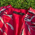 House of Harlow 1960 x REVOLVE Dawn Leaves Fond Print V Neck Dress Medium Photo 3