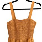 None Boho Jumpsuit Mustard Yellow Large Photo 1