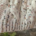 Ee:some Confetti Cable Knit Sweater Womens S/M Ivory Chunky Colorful Size undefined Photo 5