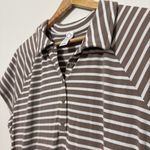 Aerie OFFLINE By  Thumbs Up Heavyweight Polo Maxi Dress Size Large Ribbed Striped Photo 2