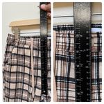 Urban Outfitters  Tan Plaid Tapered Slim Pant Size Small Photo 5