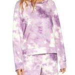 Wildfox Tie Dye Stars Purple Long Sleeve Top and Shorts Set Size XXL Photo 11