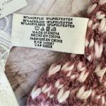 Simply Noelle  Nantucket Collection Mauve & Cream Crochet Wrap Shawl with Buttons Photo 10