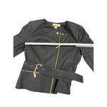 Michael Kors  Womens Black Cotton/Spandex Blazer Size 12 SKU 7023 Photo 3