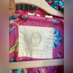 Printfresh  Pink Floral Hummingbird‎ Print Pajama Top Short Sleeve Size Medium Photo 1