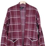 Ellen Tracy Womens M Two-Tone Jacquard Sweater Cardigan NEW Photo 3