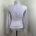 Lululemon  Sights Seen Chrome Full Zip Jacket Size 2 Womens Athletic Casual Cinch Photo 6
