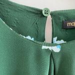 Maje Lukoise Silk Blend Floral Pleated Long Sleeve Blouse Size 2 (Medium) Photo 2