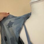 Sundance  Blue Catalog Cloverfield Cotton Tunic Shirt Sz M Embroidered Coastal Photo 10