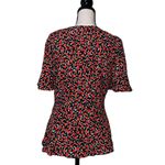 Skies Are Blue  v neck button down shirt size med Photo 3