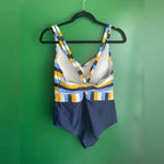 Kona Sol  One‎ Piece Bathing Suit Plus Size 16 XL EUC! Photo 2