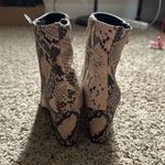 G by Guess Snake Leather Boot Heels Photo 3
