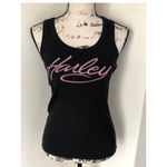 Harley Davidson  Black Ribbed Tank Top  Photo 2