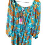 NWT Sofia Jeans size XL boho peasant tiered styled dress. Blue Photo 2