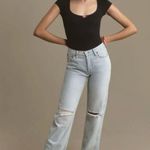 Anthropologie  NWT | Seamless Pointelle Bodysuit Black | S/M Photo 2