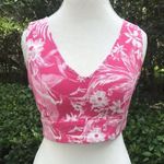 ZARA  Trafaluc tropical denim crop top Photo 0