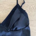 Rebelflow Havana Satin Crop Top in Black Photo 1