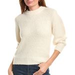 ALC Frank A.L.C. Bowery Alpaca & Wool-Blend Sweater in cream Size L NEW Photo 0