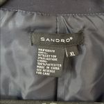 Sandro NWT  Casual‎ Navy Blue Blazer Cotton Single Button Professional Size XL Photo 1