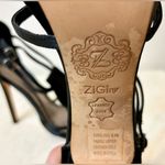 ZiGiny Darling Black Satin Ruffle T Photo 12