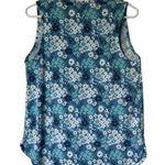 41 Hawthorn Sleeveless Blue Pattern Print Tank Top Casual Size medium Photo 1
