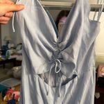 Princess Polly Blue Silky Jumpsuit 6 Photo 2