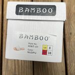 Bamboo Pearl and Diamond Embellished Slide Sandals Size 8 US/ 38/EUR NEW Photo 7