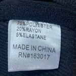 Princess Polly  Black Long Sleeve Ribbed Knit Underwire Bandeau Crop Top Size 2 Photo 3