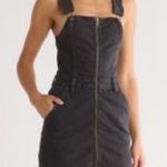 American Eagle Corduroy Mini Black Dress Photo 1