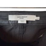 VERO MODA DENIM High Waisted Black Coated Skinny Jeans Size 27/32 Whimsygoth Photo 5