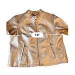 Baccini Rose Gold Faux Leather Metallic Jacket - PL Photo 2