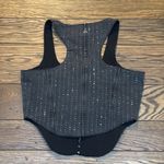 Maniere De Voir Rhinestone denim corset C25 Photo 4