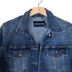 Calvin Klein Jeans Women's M Cropped Denim Jean Jacket Blue Size M Photo 2