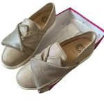 Vince Camuto BARITA TAN SUEDE RHINESTONE SHINMER SLIP-ON SNEAKER SHOES 9W Photo 2