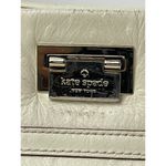 Kate Spade  Cream Wellesley Ostrich Embossed‎ Leather Tote Shoulder Handbag Purse Photo 5