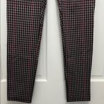 Sanctuary Red and Black Houndstooth Grease Leggings - Size Medium Photo 4