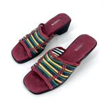 Vintage 80s Walking Cradles Leather Slip Photo 1