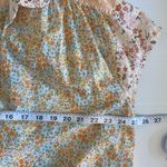 American Eagle Top Women S Floral Patchwork Button Up Shirt Oversized Y2K Boho Photo 5