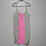 Lilly Pulitzer  Libra Dress Empire Smocked in Pink Shandy Oh Diamond‎ Girl Size L Photo 2