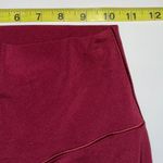 Aerie Chill Play Move Red High Rise Cropped Leggings Photo 6