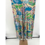 Ralph Lauren Paisley Print Wide Leg Pull On Pants Size Small Photo 4