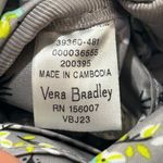 Vera Bradley Black Reactive Mini Crossbody Bag Floral Lining Photo 3