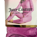 Juicy Couture  Pink Velvet fleece long sleeve top and leggings set small Photo 0