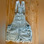L.E.I . Denim Overall Shorts Photo 1